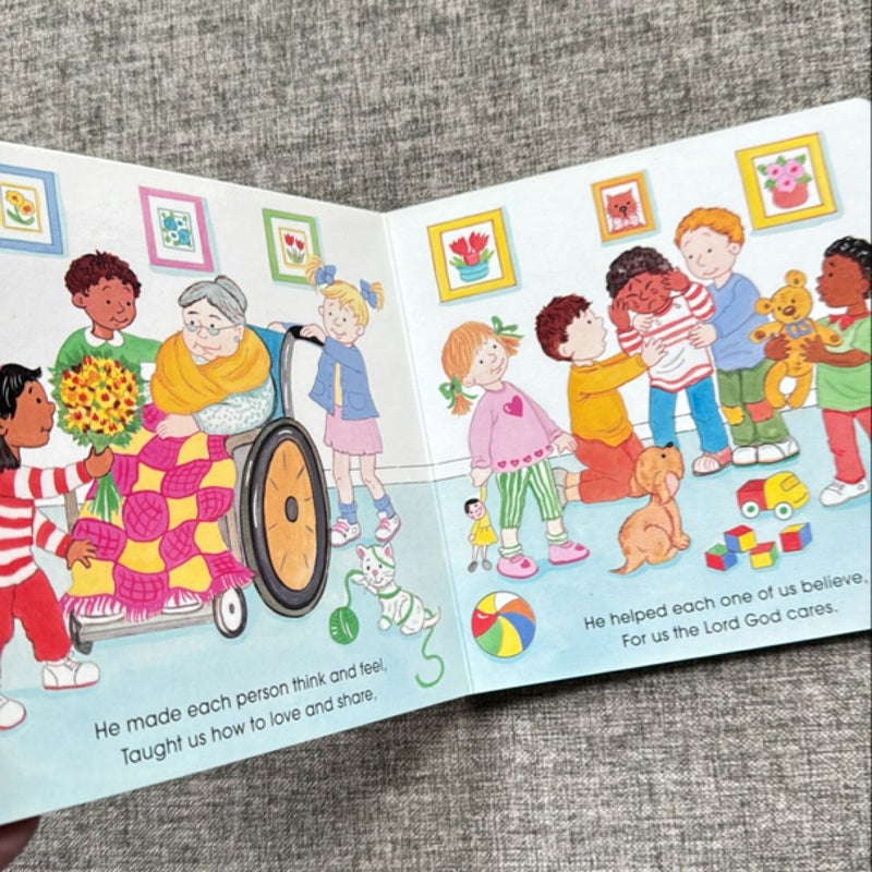 Lord God Made Us All (board book)