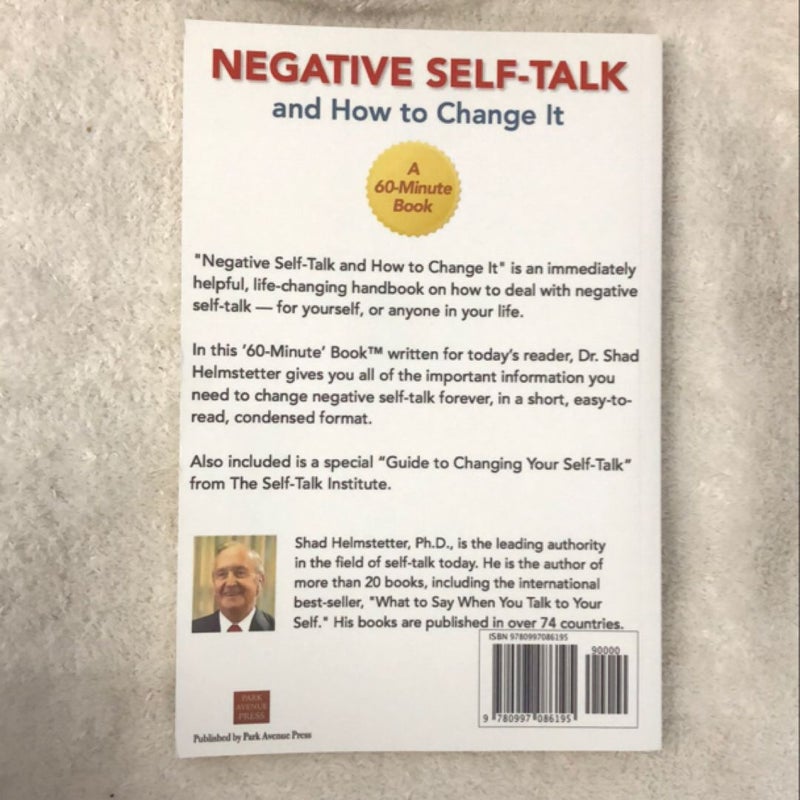 Negative Self-Talk and How to Change It