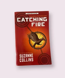 Catching Fire Large Print Paperback Edition