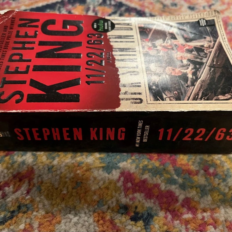 11/22/63 A Novel by Stephen King (First Pocket Books) PB VG
