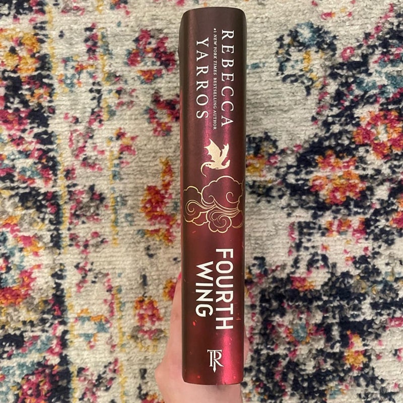 LIMITED PRINT Fourth Wing by Rebecca Yarros;  2 BONUS CHAPTERS!