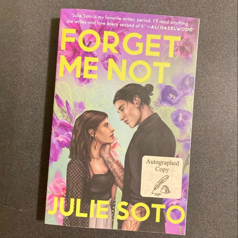 Forget Me Not (signed)