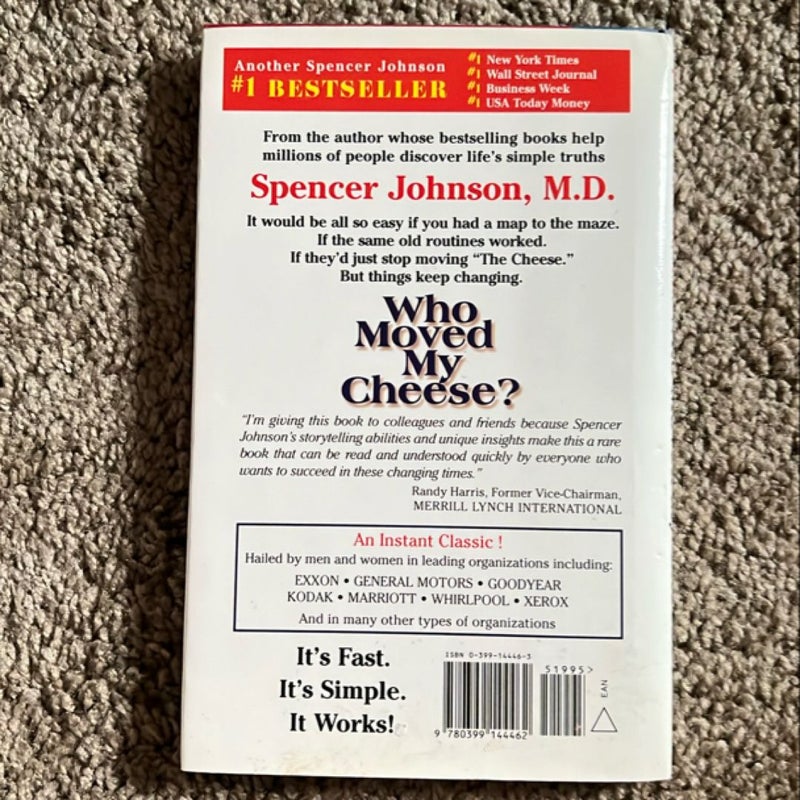 Who Moved My Cheese?