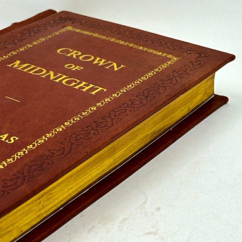 Crown of Midnight by Sarah J. Maas Leather-Bound