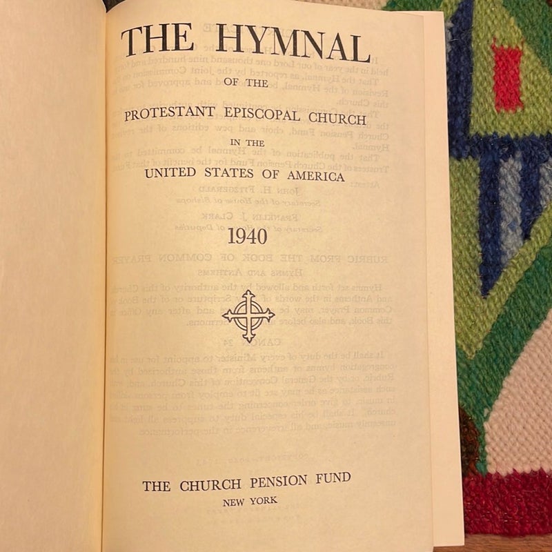 The Hymnal of the Protestant Episcopal Church in the United Stares of America