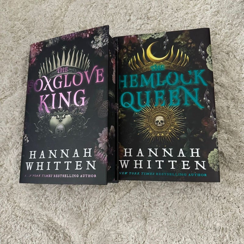 SIGNED Fairyloot Foxglove King and Hemlock Queen