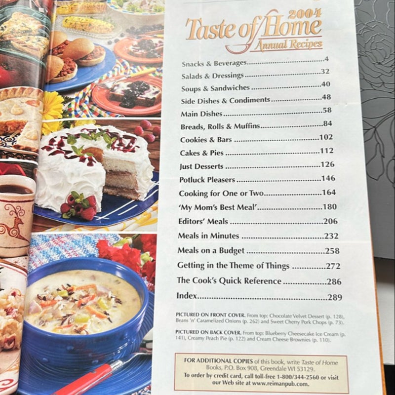 2004 Taste of Home Annual Recipes