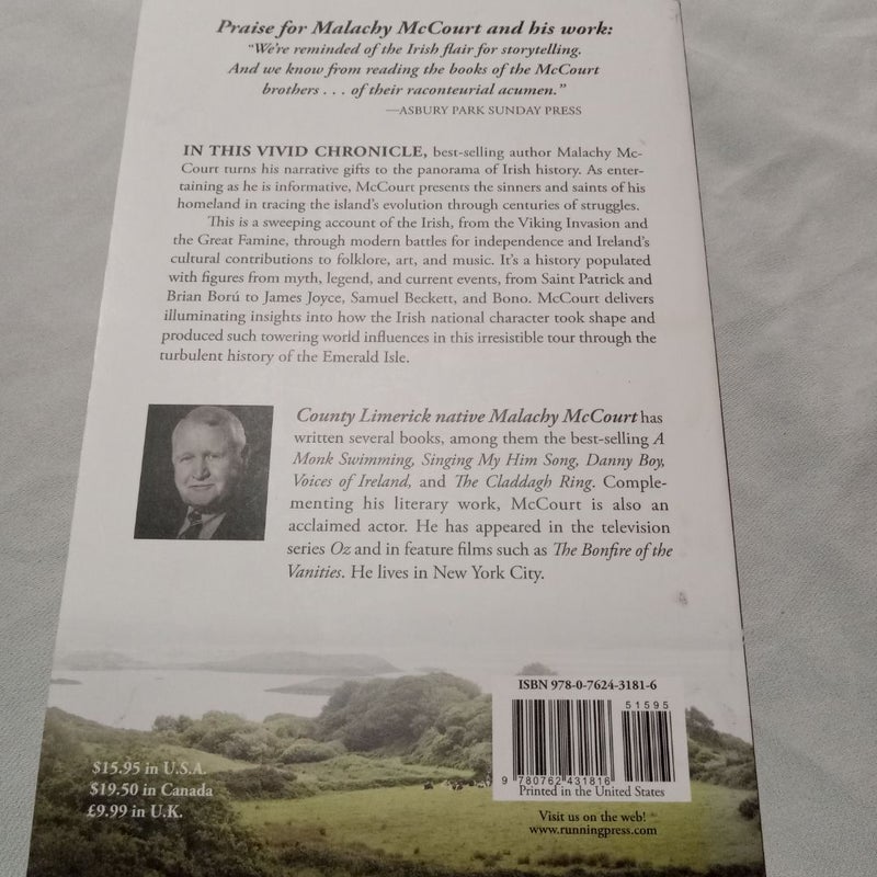 Malachy Mccourt's History of Ireland (paperback)