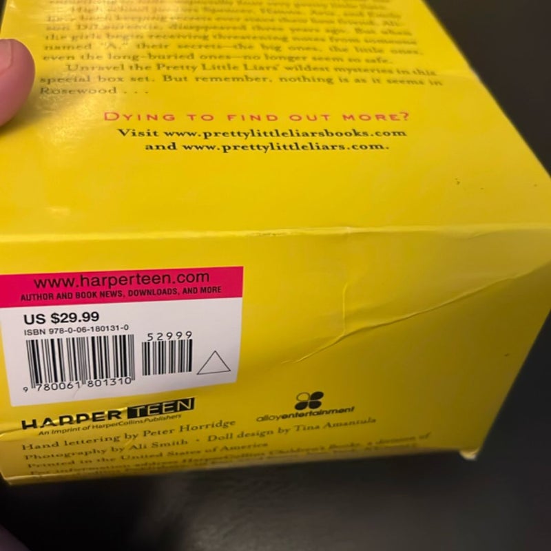 Pretty Little Liars Box Set: Books 1 To 4