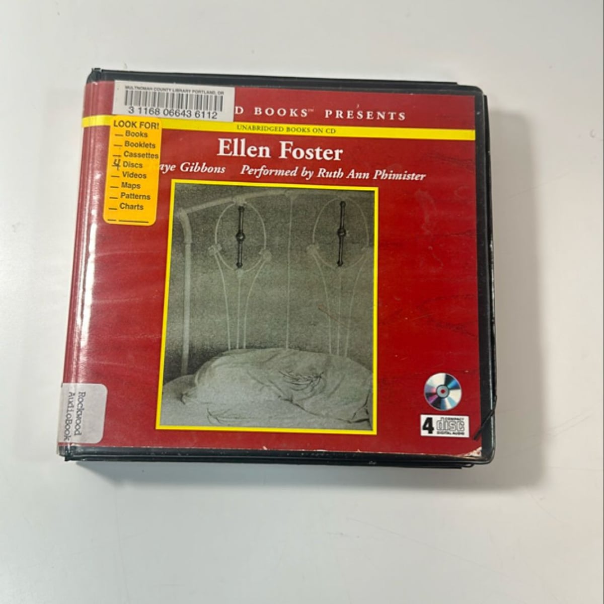 Ellen Foster CD Audio Book by Kaye Gibbons , Hardcover | Pangobooks