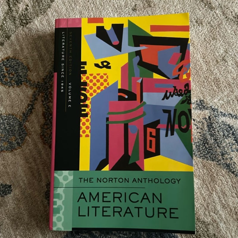 The Norton Anthology of American Literature