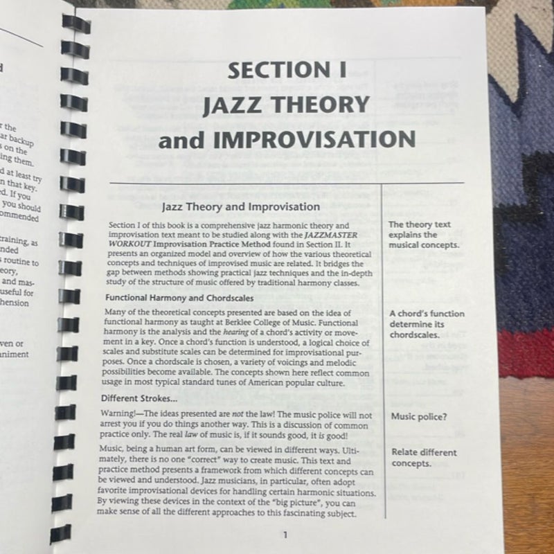 The Jazzmaster Cookbook: Jazz Theory and Improvisation (1993)