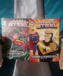 Superman The Man of Steel DC chapter books Superman and the Man of Gold
,The Poisoned Planet