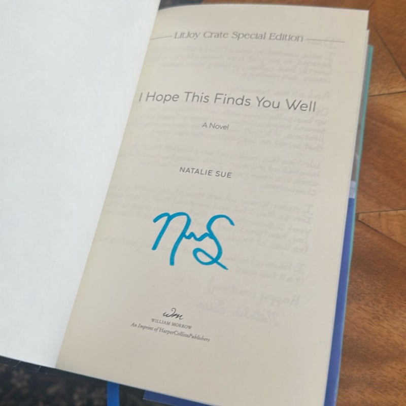 I Hope This Finds You Well 📥 Signed LitJoy Edition