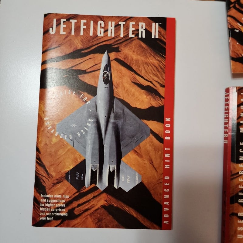 Jetfighter ll manual set 