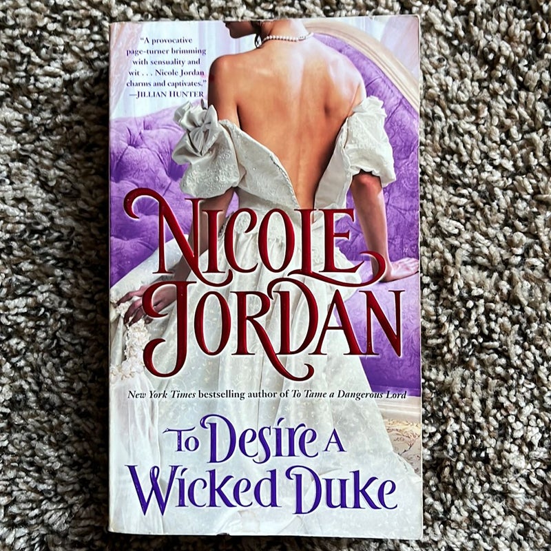 To Desire a Wicked Duke