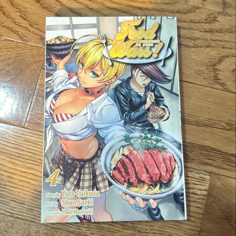 Food Wars!: Shokugeki No Soma, Vol. 4