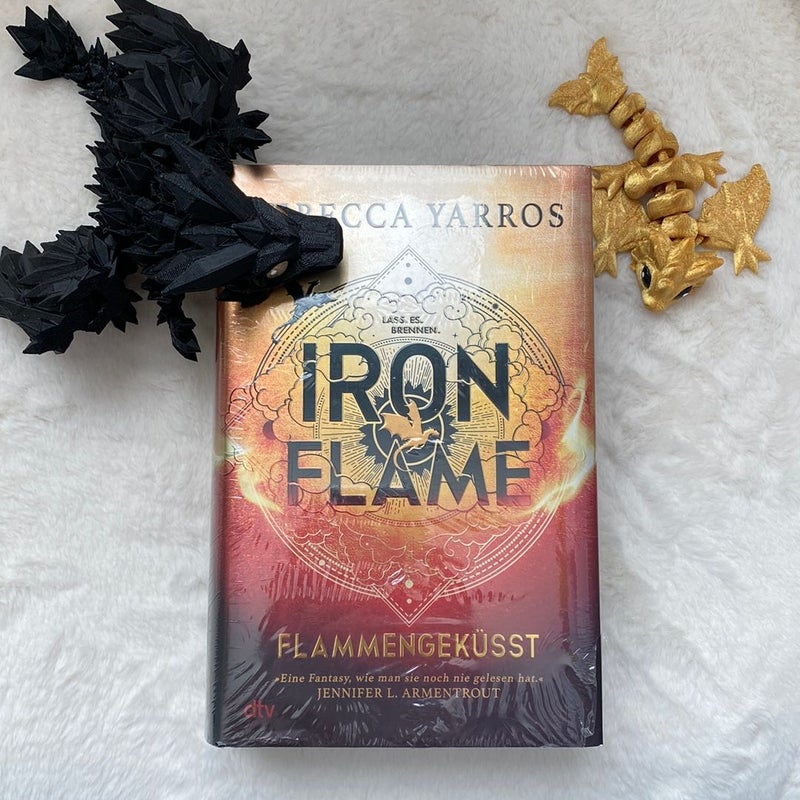 Special Edition with Sprayed Edges - Iron Flame from Bücherbüchse (German Edition)