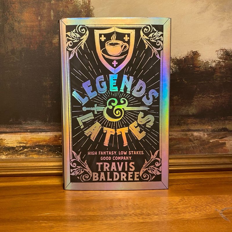 Fairyloot Legends and Lattes by Travis Baldree, Hardcover Pangobooks