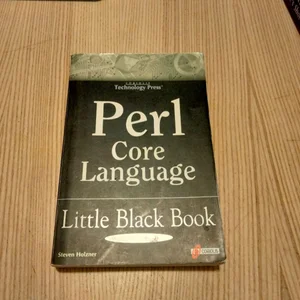 Perl Core Language Little Black Book