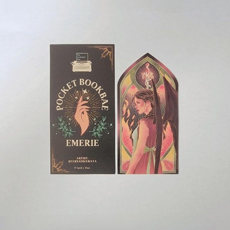 Bookish Box Pocket BookBae - Emerie from A Court of Silver Flames