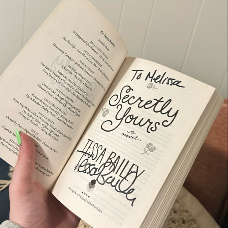 Secretly Yours (SIGNED)