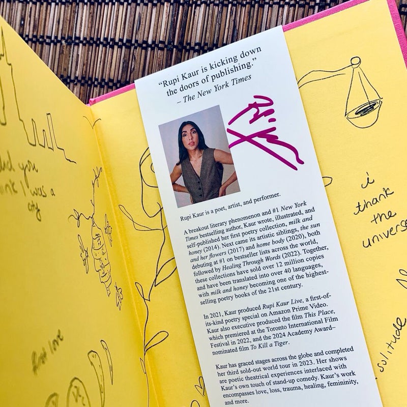 SIGNED Twice Rupi Kaur Milk And Honey 10th Anniversary Edition Event In Person