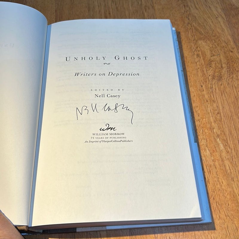 Signed 1st ed./ 1st * Unholy Ghost