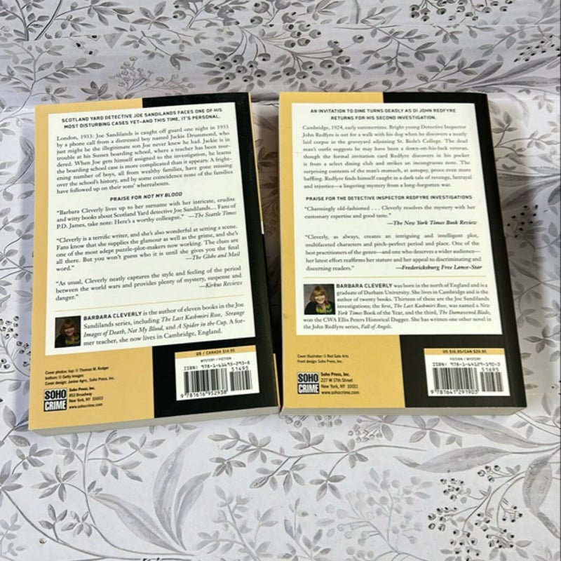 Invitation to Die & Not My Blood Paperback Bundle