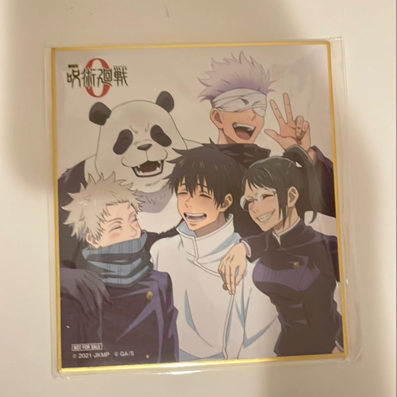 Jujutsu Kaisen 0 Shikishi Art Board