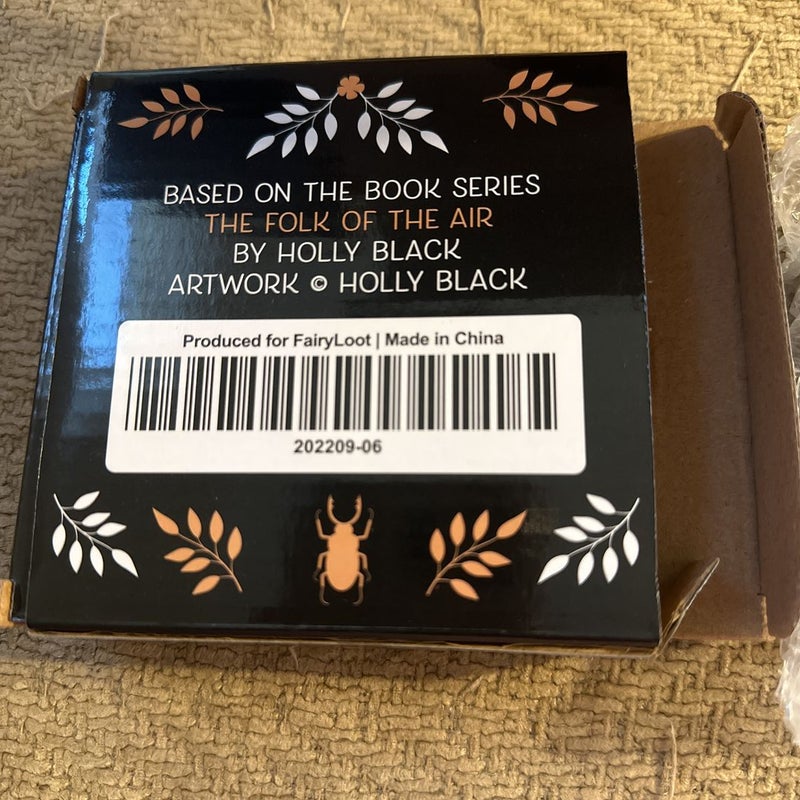 Fairyloot Exclusive The Folk of the Air Inspired Trinket Tray