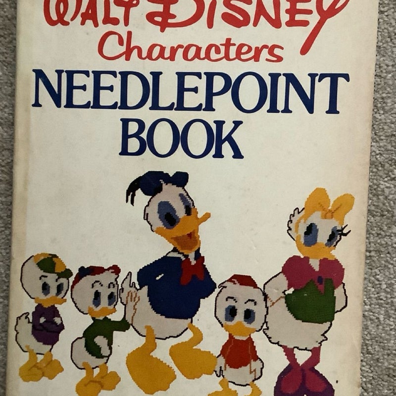 Walt Disney  haracters Needlepoint Book