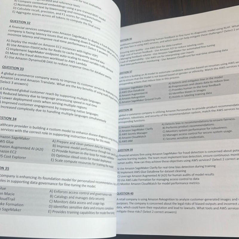 AWS CERTIFIED AI PRACTITIONER | Exam Code AIF-C01 | FAST TRACK PREPARATION, 10 PRACTICE TESTS, 500 FOUNDATIONAL QUESTIONS, 499+ EXAM FOCUSED TIPS, 498+ CAUTION ALERTS, CONCISE EXPLANATIONS