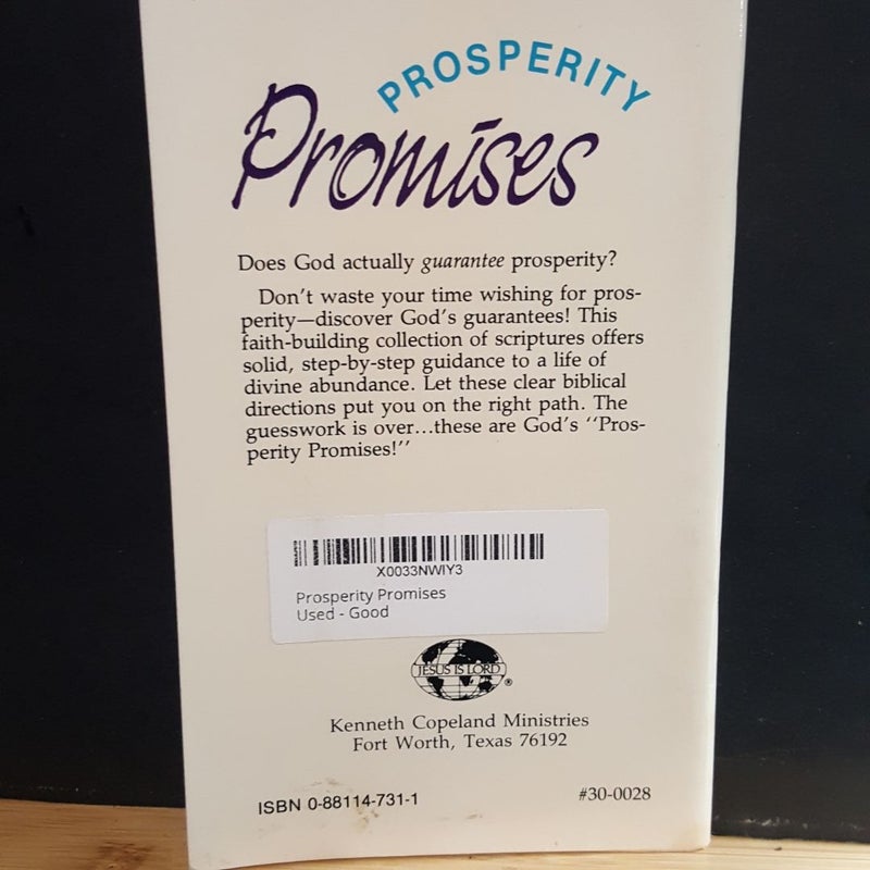 Prosperity Promises