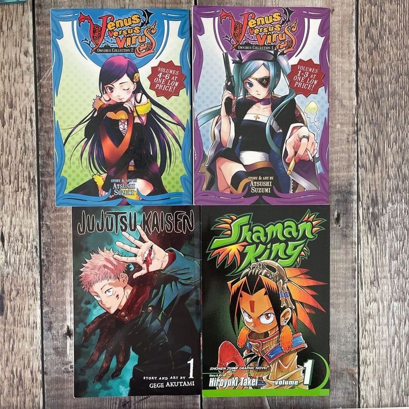 Manga bundle x 4 books by Assorted, Paperback