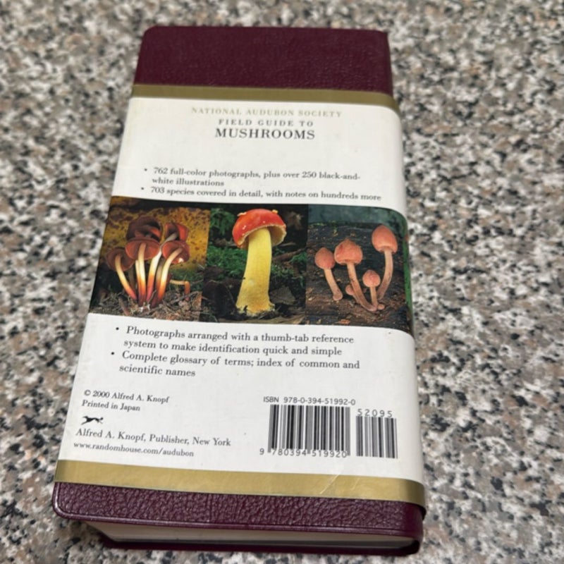 National Audubon Society Field Guide to North American Mushrooms