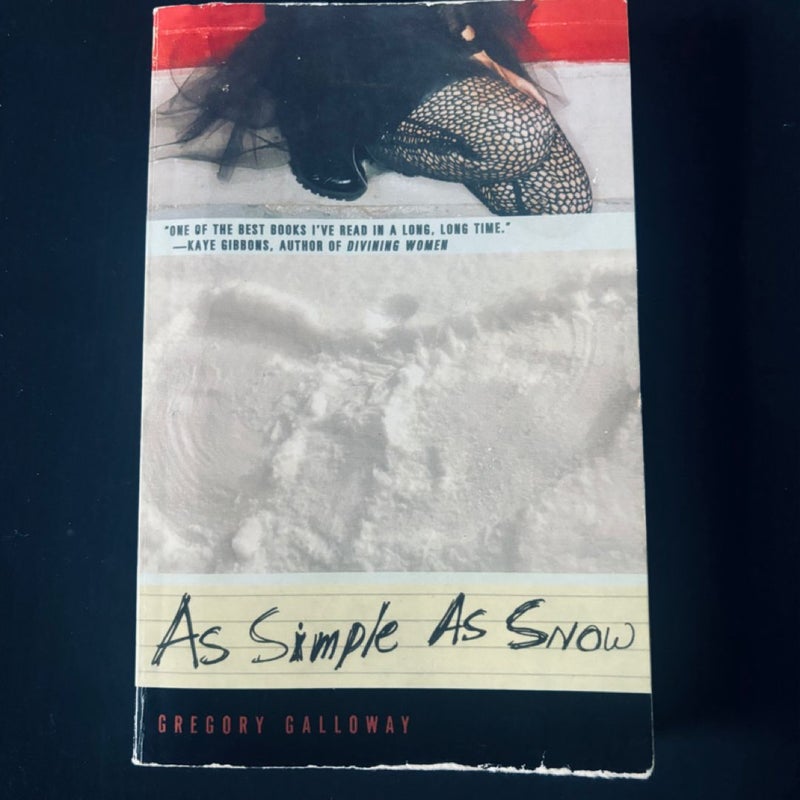 As Simple As Snow