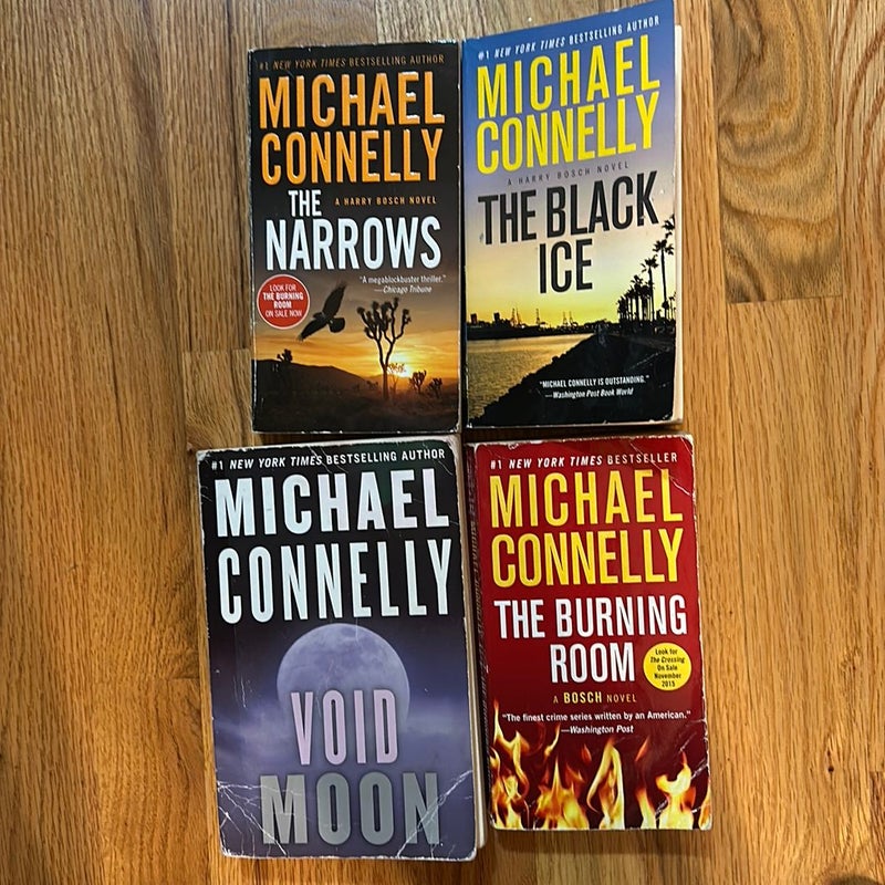 The Black Ice plus 3 more  by Michael Connley