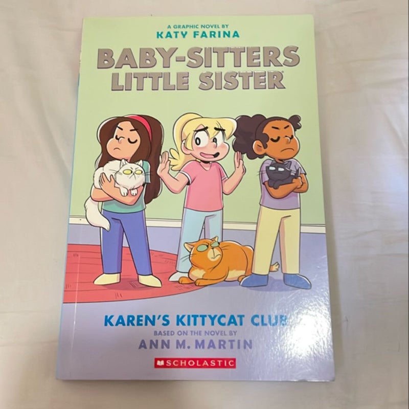 Karen's Kittycat Club (Baby-Sitters Little Sister Graphic Novel #4)