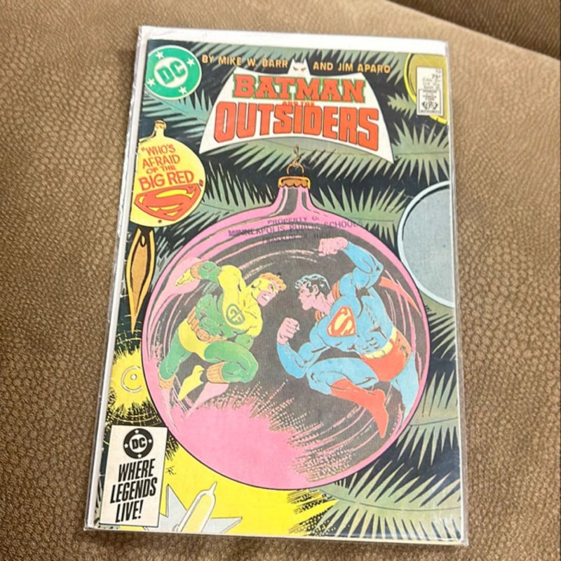 Batman and the Outsiders #19 : Who's Afraid of the Big Red S? (DC Comics)