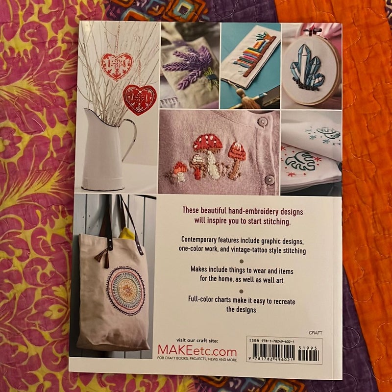 Modern Embroidery by Laura Strutt, Paperback Pangobooks