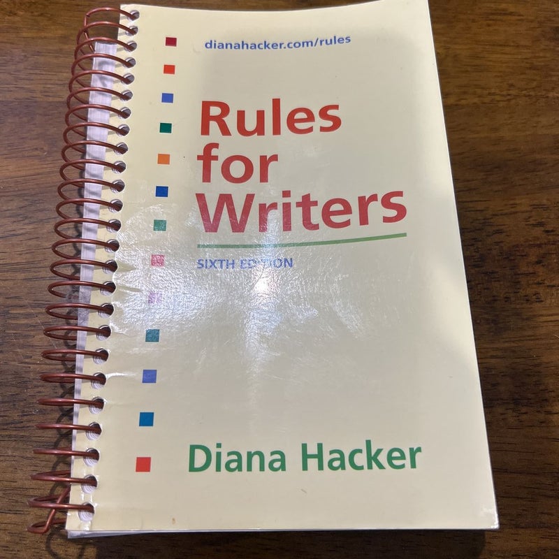 Rules for Writers