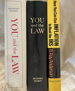 Lot of three “law” books