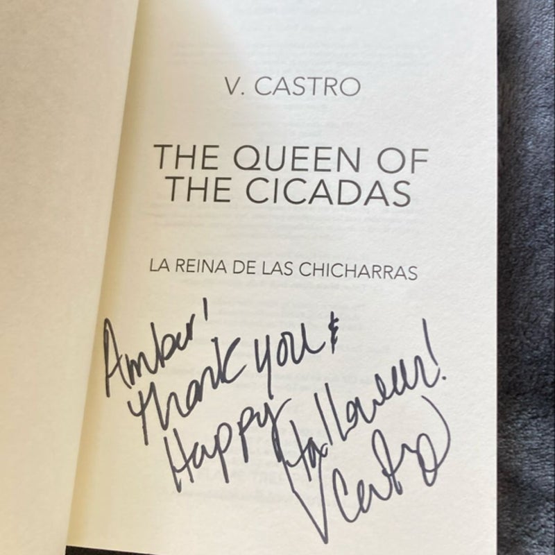 The Queen of the Cicadas SIGNED