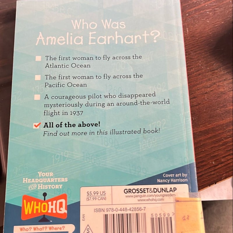 Who Was Amelia Earhart?