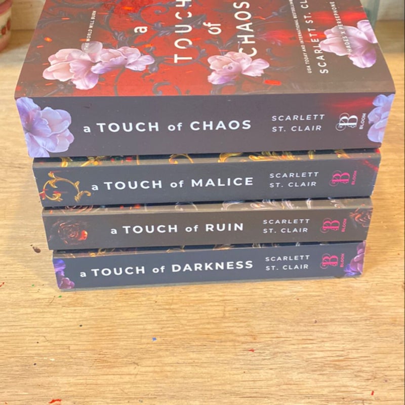 A Touch of Darkness 4 book set 