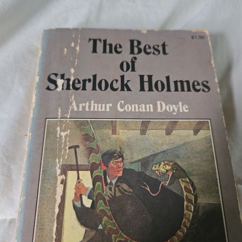 The Best of Sherlock Holmes by Arthur Conan Doyle paperback 