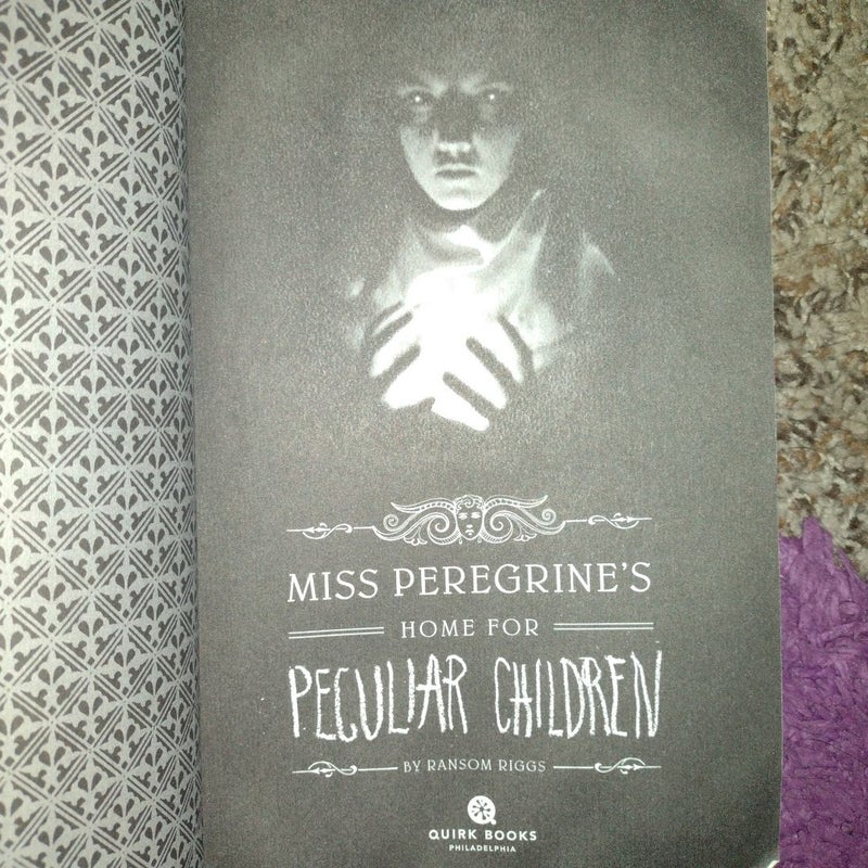 miss peregrine's home for peculiar children