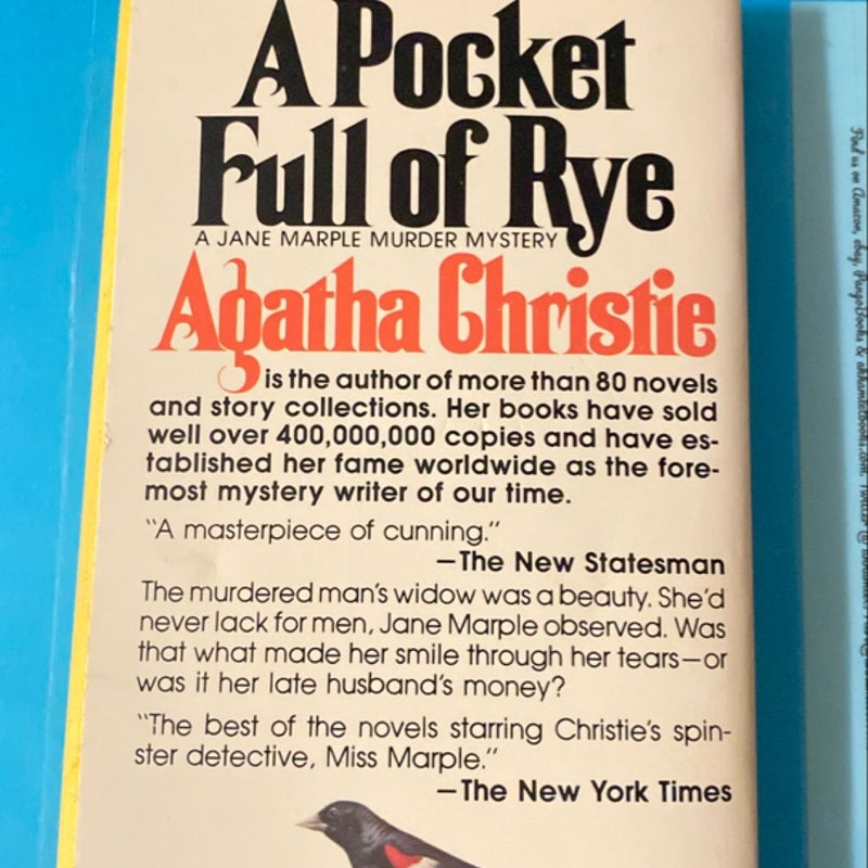 A Pocket Full of Rye