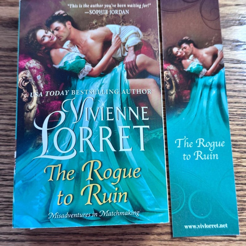 The Rogue to Ruin - Signed by the Author - First Edition